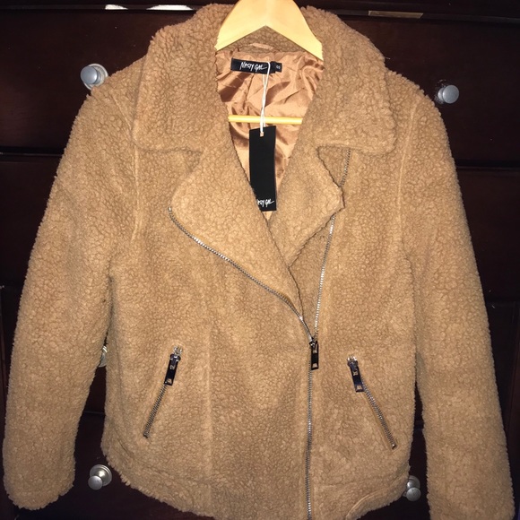 NWT Nasty Gal Teddy Jacket - Picture 3 of 8